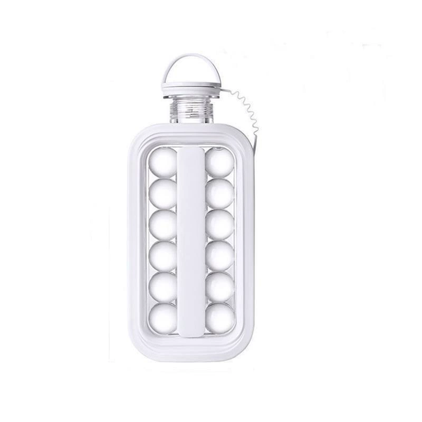 Household Portable Ice Making Mold - Large Capacity Silicone Ice Maker