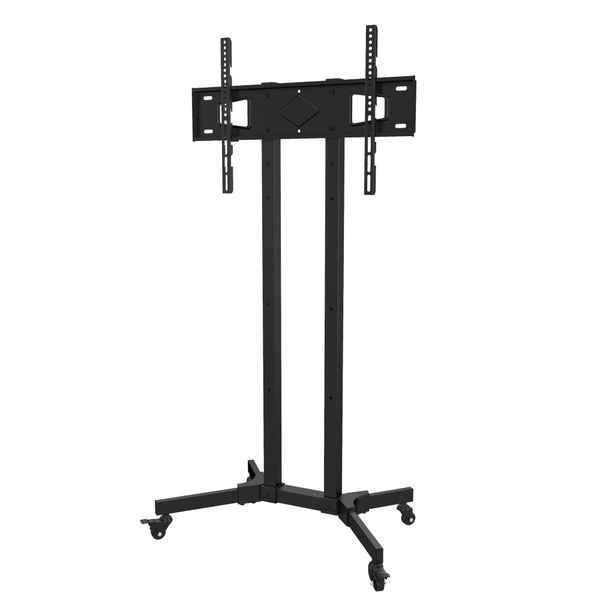 Mountright Portable Mobile Trolley Wheels TV Floor Standing Size 27-65