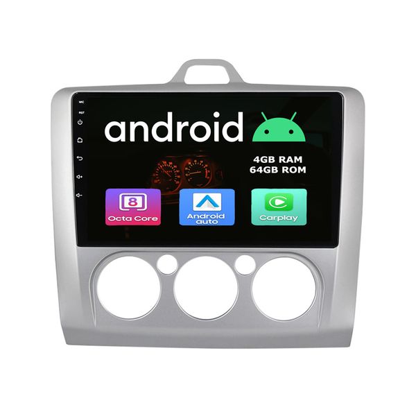 High Spec Ford Focus 2004-2011 Android GPS Radio With built-in Carplay
