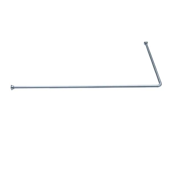 Shower Corner Adjustable Rod Chrome 80x (110-190)cm