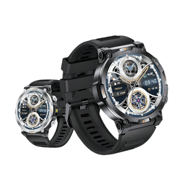 Smart Watch With Wireless Calling And AI Assistant - Black