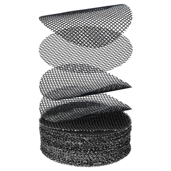 Garden Mesh Gasket pot Plant Drainage Hole Cover Set of 50 (8cm)