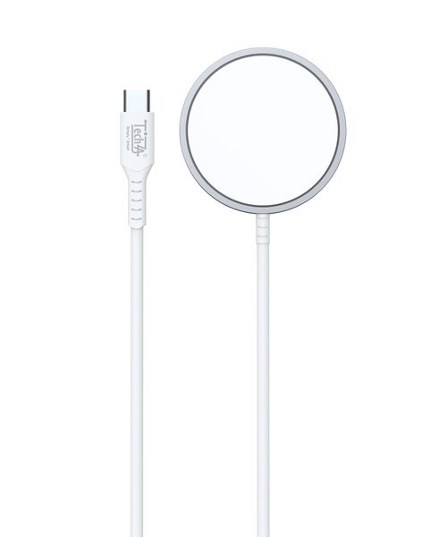 TechZA PD Wireless Magnetic Charger (USB-C, 1m, Safe &amp; Reliable) - TZ-JT19