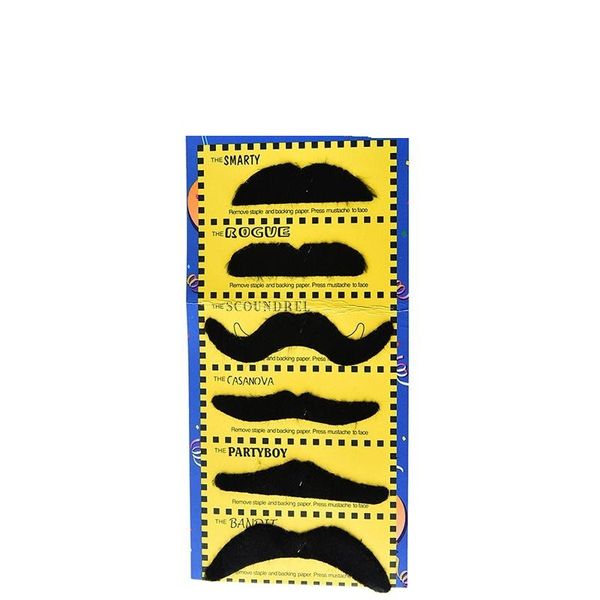 7 Moustaches with Adhesives