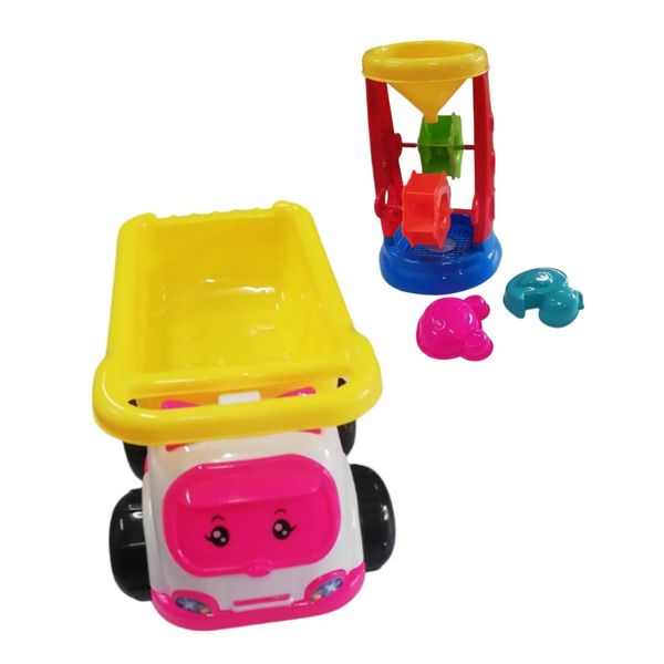 Toy Truck with Beach Toys - Children's Toys
