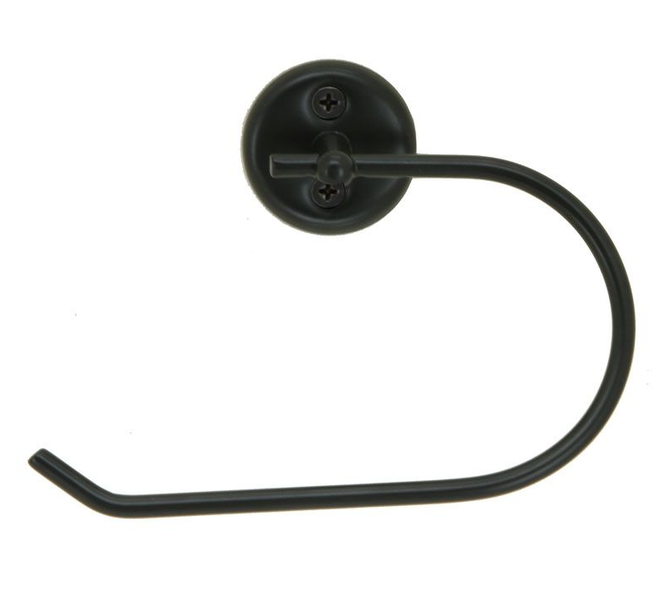 Matte Black Toilet Roll Holder