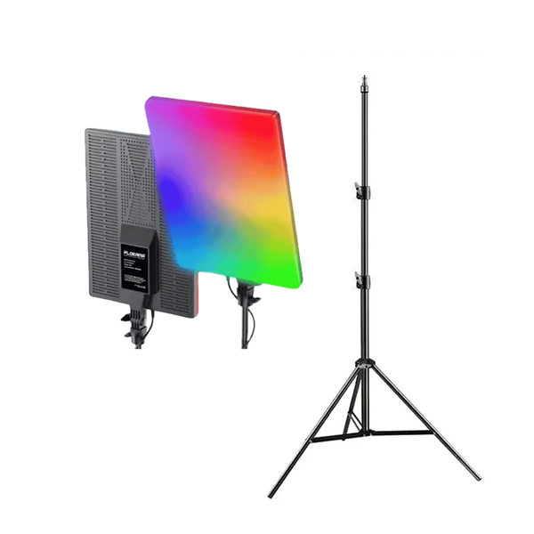 Plokama 24inch Photography Studio RGB Light with 2.1M Tripod Kit Wireless
