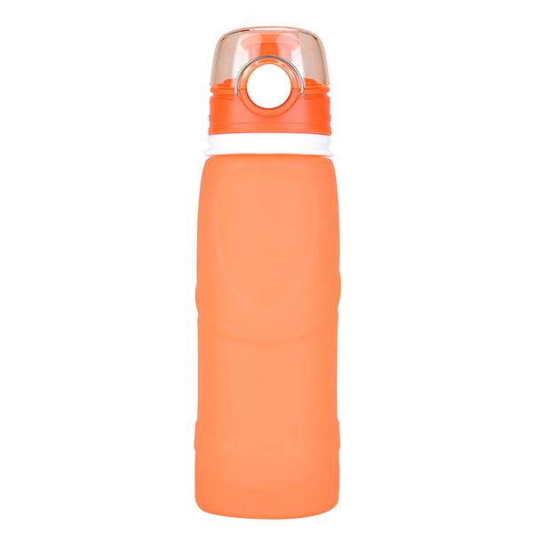 Foldable Silicone Water Bottle 750ml for Hiking