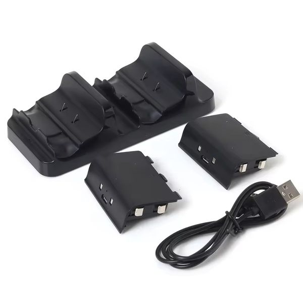 Xbox one s Wireless Controller dual charging dock with batteries