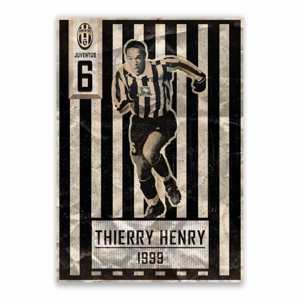 Thierry Henry Juventus Poster - A1