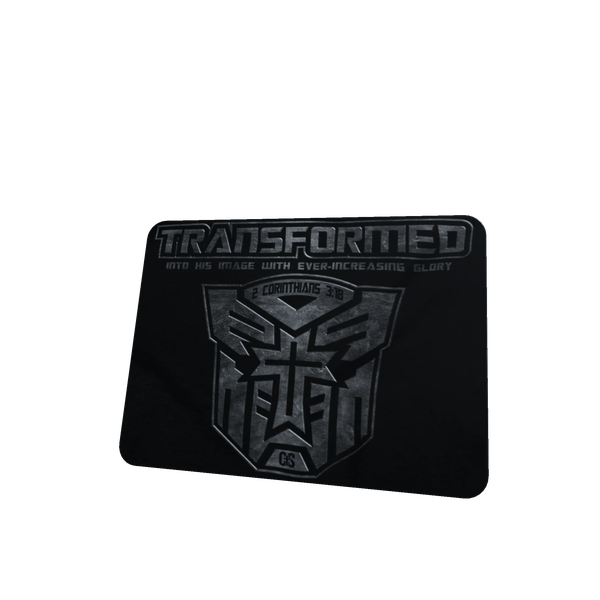 Christian - Transformed - Transformers Logo - Aesthetic - Coffee Mug