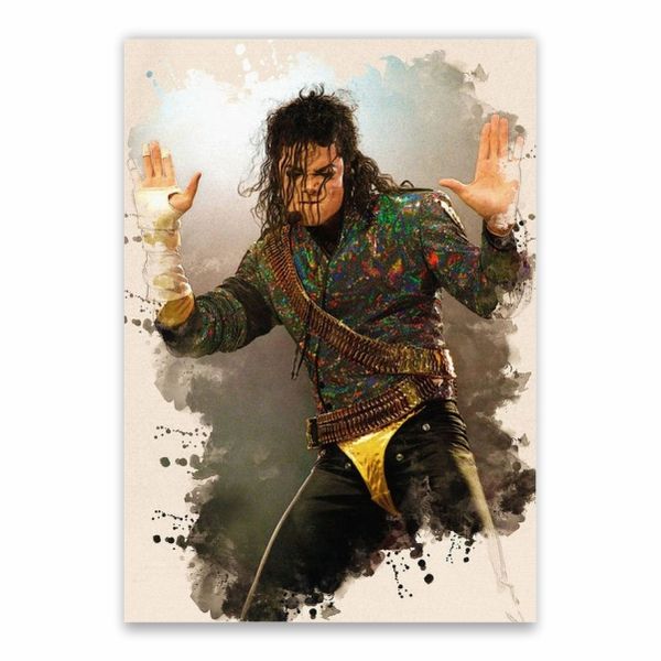 Michael Jackson Performing Poster - A1