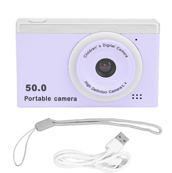 1080P HD Digital Camera, 8X Zoom Dual Lens Camera with 2.4 Inch Screen