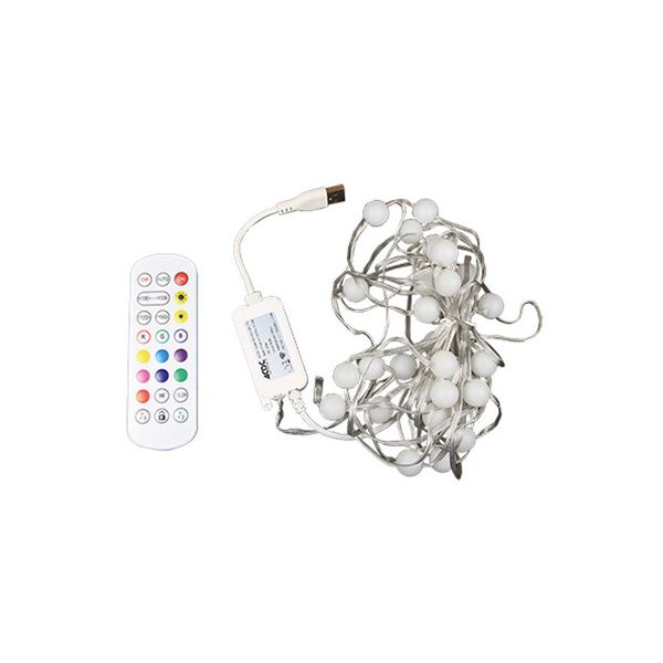 Smart Wifi Rgb Globe Fairy Light Kit 5m C/W Cont And Psu