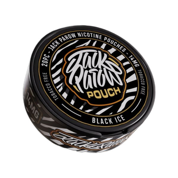 Jack Parow Nic Pouches (20pcs) 6MG - Black Ice