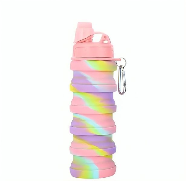 500ml Portable Collapsible Hiking Water Bottle