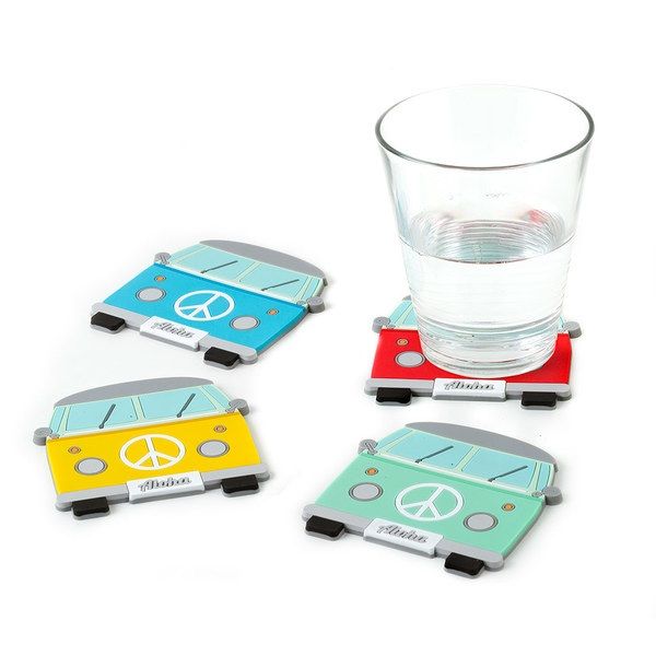 VW - Retro Van Coaster (Set of 4)