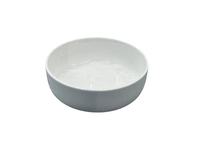 8 Piece Ceramic Dessert Bowl Set - 4.5" White.