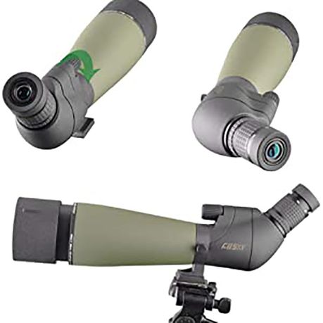 Gosky 20-60x80 Dual Focusing Spotting Scope - Waterproof
