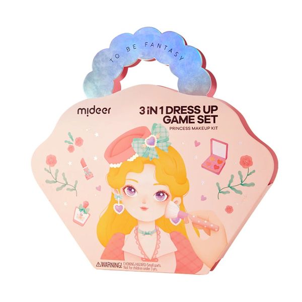 Mideer 3-in-1 Makeup and Dress Up Arts &amp; Crafts Book Set