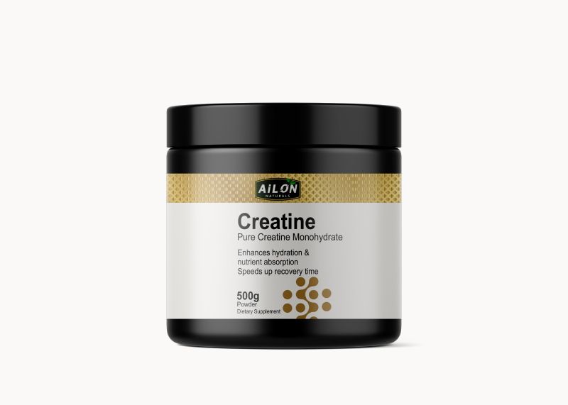 Creatine Monohydrate - Muscle Growth &amp; Strength Booster (500g)