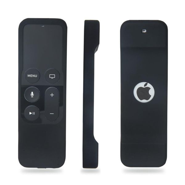 Funky Apple® Silicone Remote Case for Apple TV 4K/4th/5th Gen {Black}