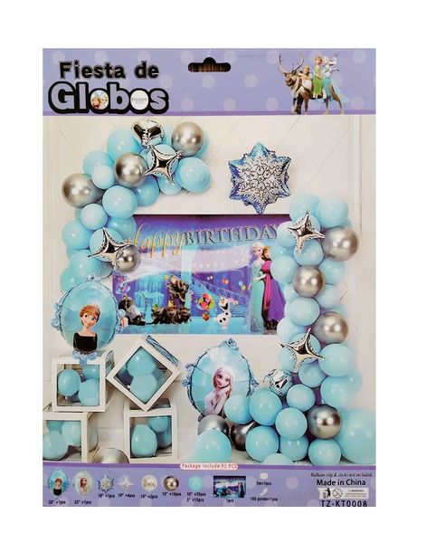 Frozen Happy Birthday Balloon Set