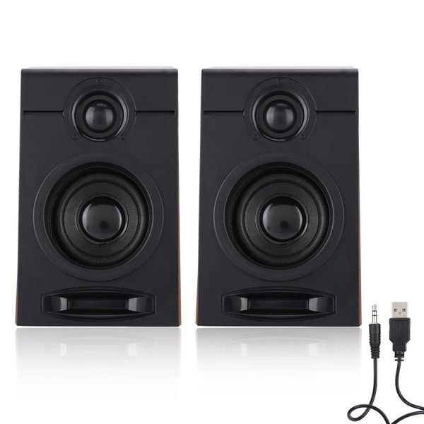 Heavy Bass Computer Speaker Sound Bookshelf Subwoofer Boost Audio