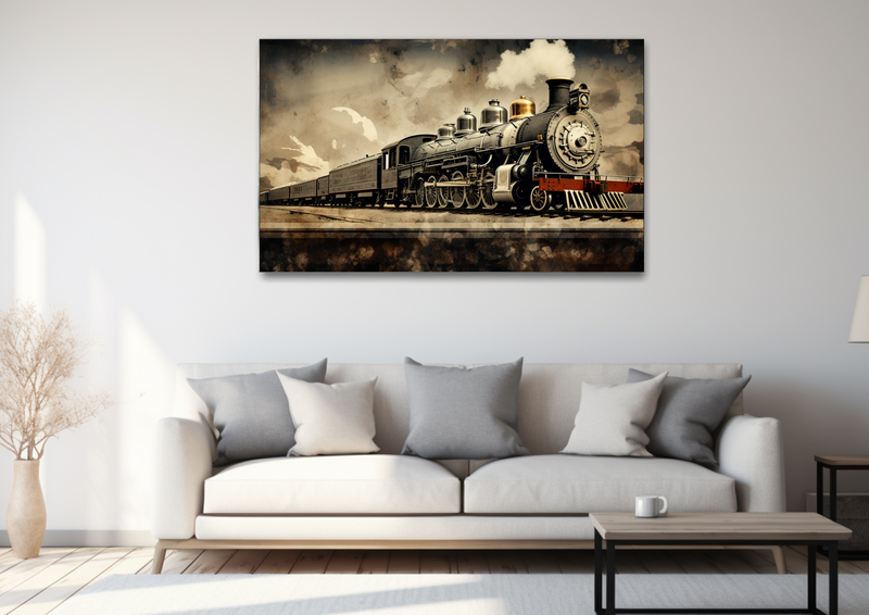 Rails Through Time Abstract - Hd0084 image