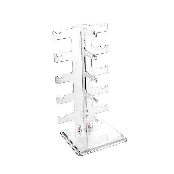 5-Pairs Sunglasses Counter Display Stand Organizer Show Rack - Single Row