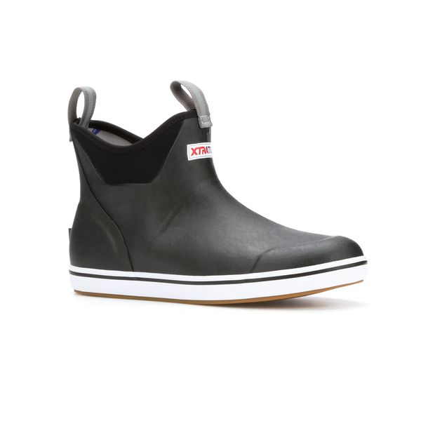 Black Ankle Deck Boot