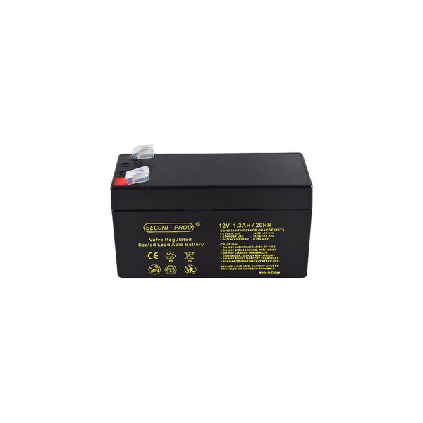 Securi-Prod 12V 1.3AH SLA Battery