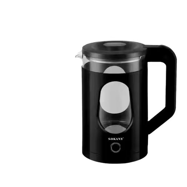 Cordless Portable Double-Layer Electric Glass Kettle