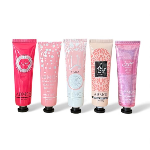 Set of 5 - Abmos Perfumed Moisturizing Hand Cream Gift Set