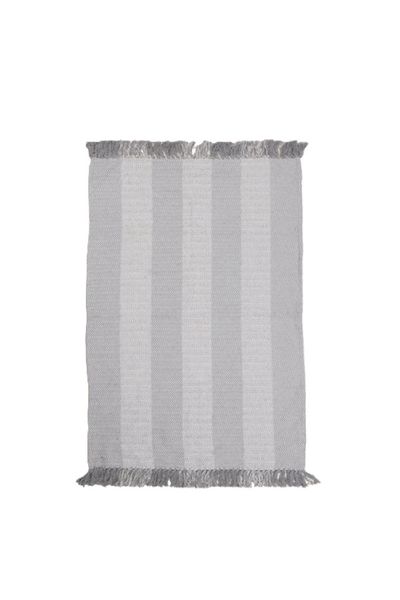 Fernando Cotton Stripe Tassel Rug, 50x80cm 1