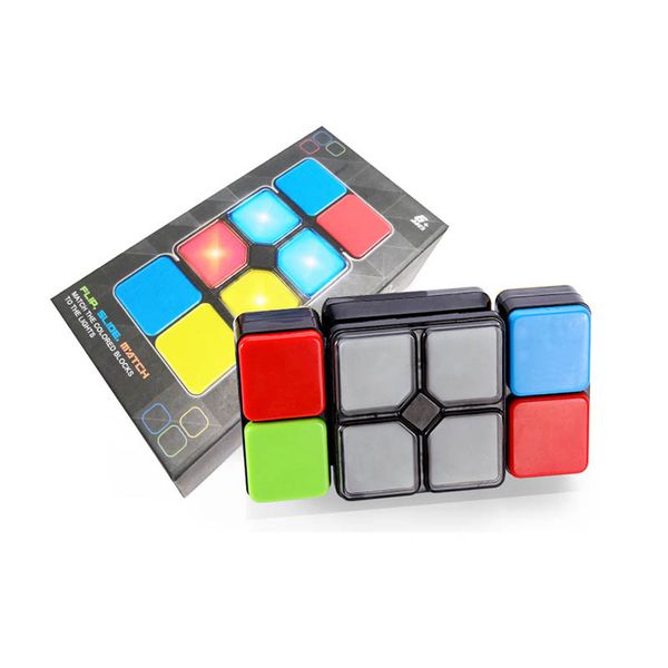 Electronic Music Magic Cube - Interactive Puzzle Toy with Lights, Sounds