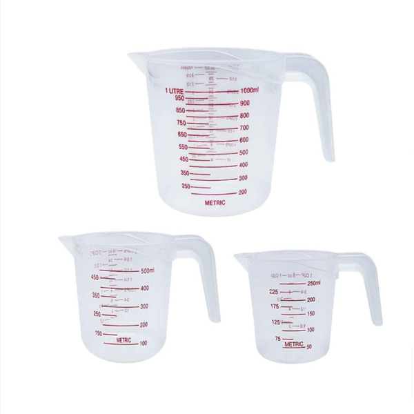 Measuring Cups - Set of 3 - MSRE-3CUP