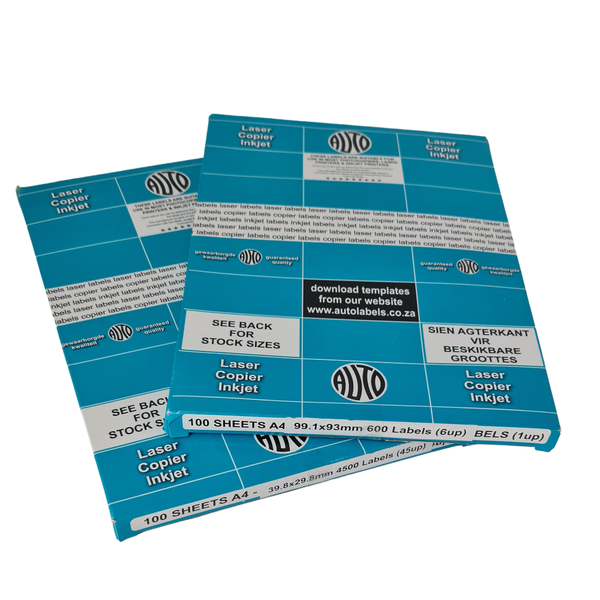 Auto 6up and 45up labelling Kit for Takealot Sellers