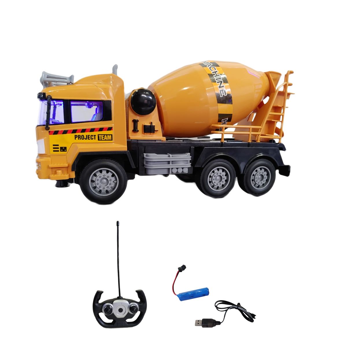 RemoteControl Cement Truck Toy PowerPacked Construction Fun Shop