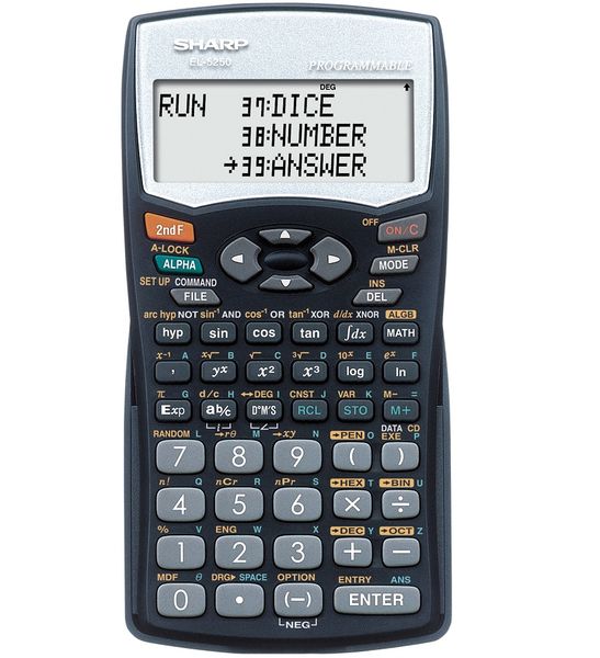 Sharp EL-5250 Programmable Scientific Calculator