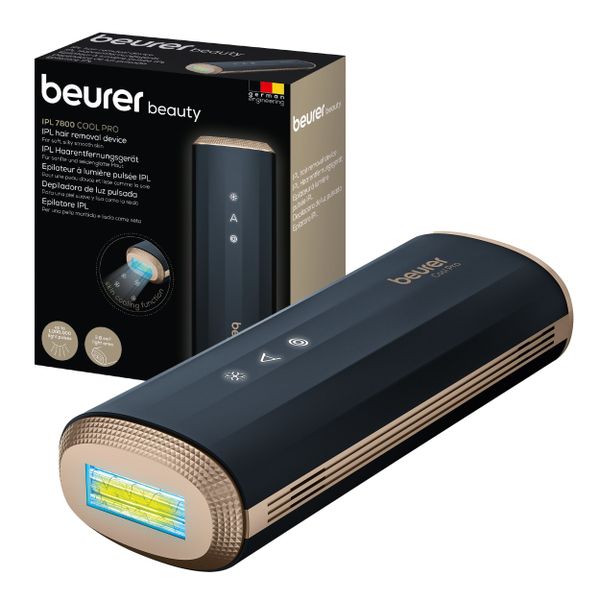 Beurer IPL Laser Long-Term Hair Removal Device Face/Body IPL 7800 Cool Pro