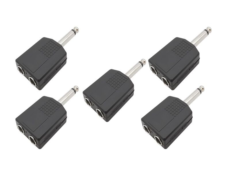 Zatech Stereo 6.5mm Male to Dual 6.5mm Female Connectivity