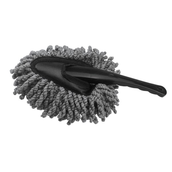 Car Wax Brush Microfiber Grey Dashboard Cleaning Brush