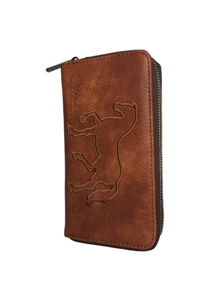 Horse Round Zipped Wallet