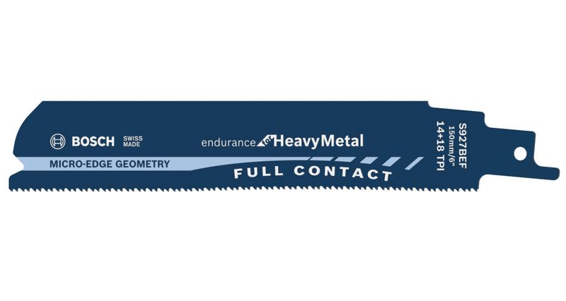 Reciprocating saw blade S 927 BEF Endurance for Heavy Metal
