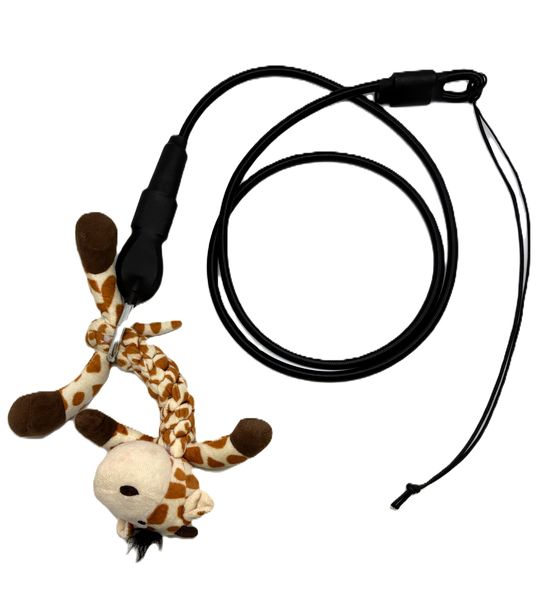 Interactive Bungy cord dog tug toy