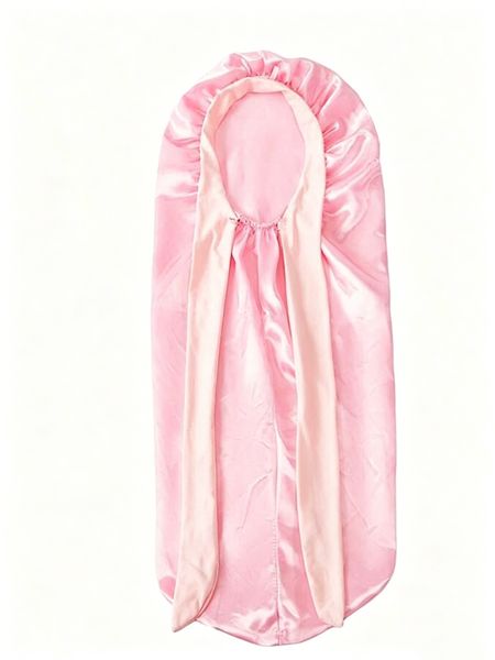 Imitation Silk Bow Long Tail Hair Bonnet
