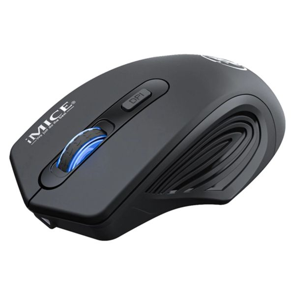 iMICE G-1800 Silent Wireless Mouse - 1600 DPI, 4 Buttons, Rechargeable