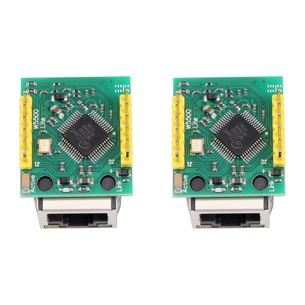 2PCS USR-ES1 W5500 Chip New SPI to LAN/ Ethernet TCP/IP Mod Module