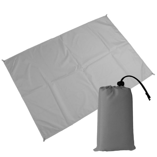 Camping Emergency Waterproof Tarpaulin Sunshade Floor Mat &amp; Bag